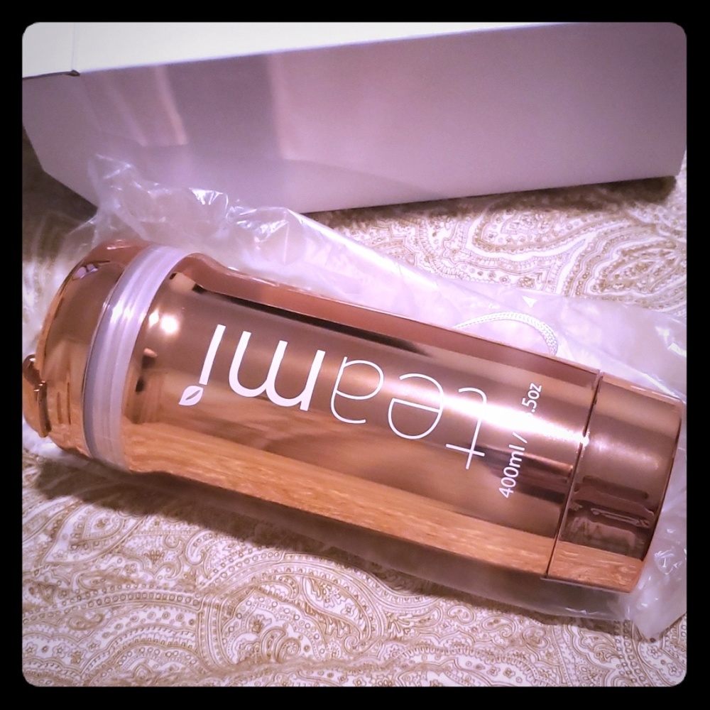 Teami Luxury Rose Gold Tumbler 13.5oz